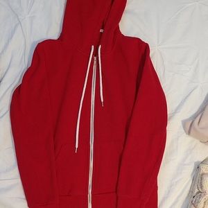 Red Forever 21 Zip Up
